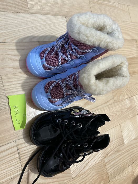 Lot papuci iarna marime 22