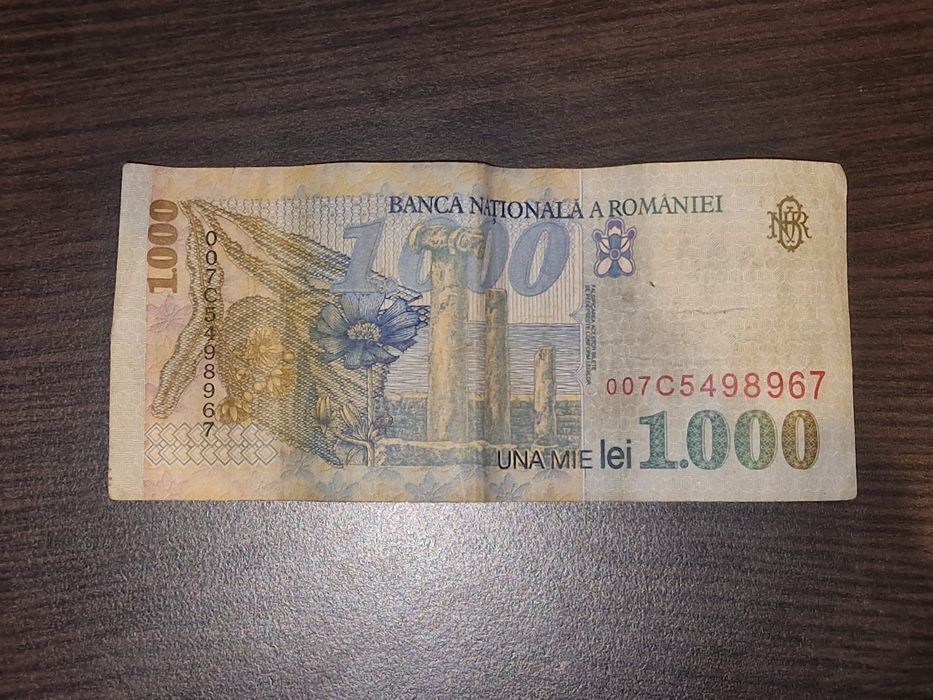 1000 lei vechi românești