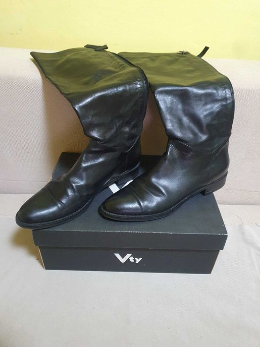 cizme de dama din piele naturala