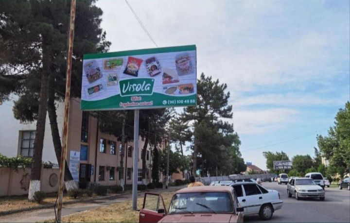 Toshkent/bilbordda reklma/Реклама на билборде в Ташкенте/Ташки реклама