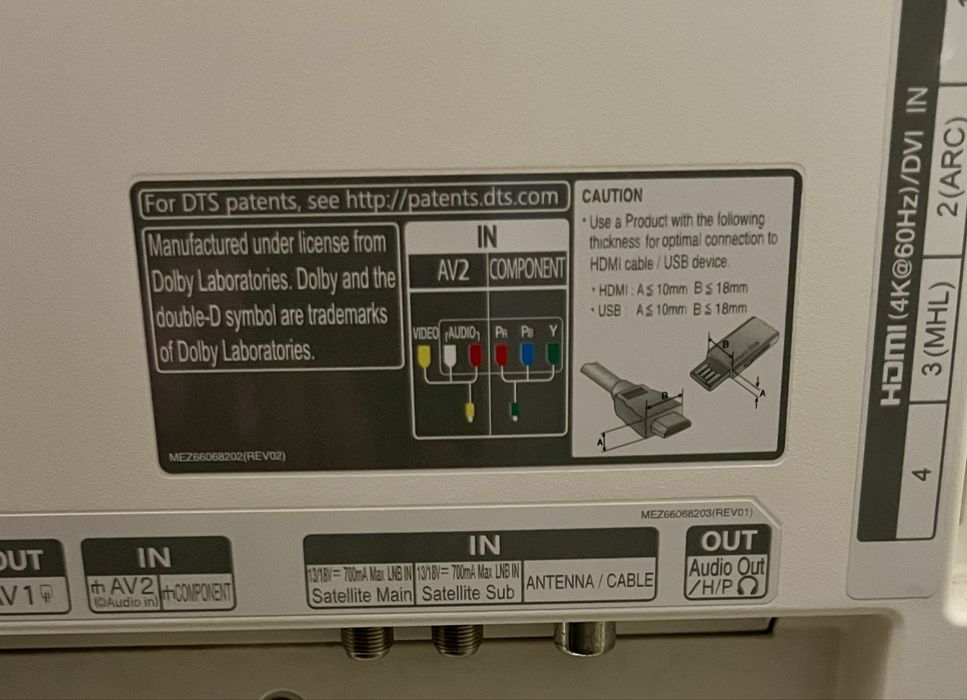 Телевизор LG 65UF950V-ZA