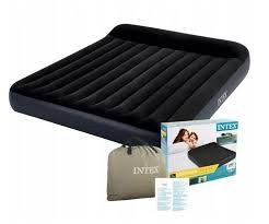 INTEX Надувной матрас (203×183×25). БЕСПЛАТНО Доставка.