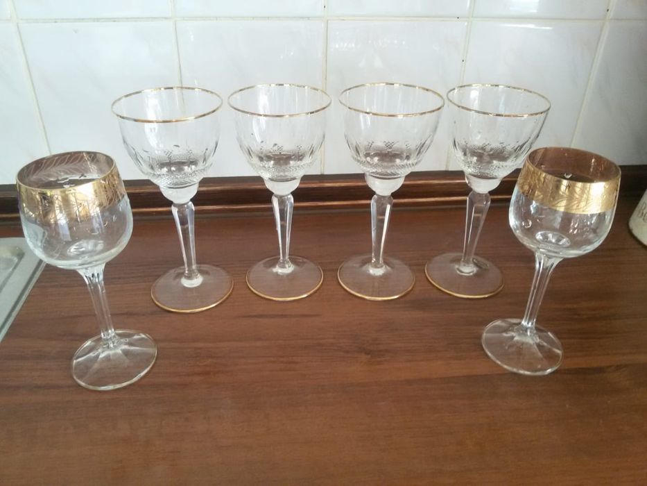 Фужеры Богемский хрусталь