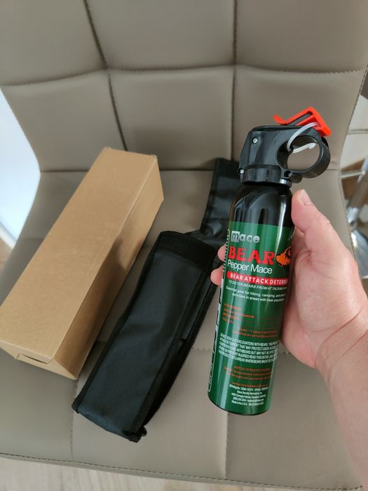 Spray Anti Urs , Camping Drumeție 260ml , Original Mace Made in USA