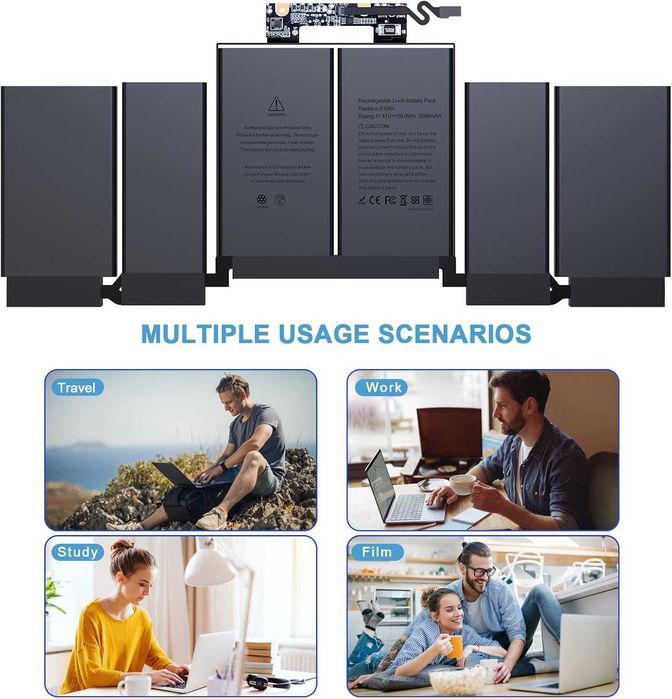 BND A1964 A1989 A2251 резервна батерия за MacBook Pro 13 инча  2018/19