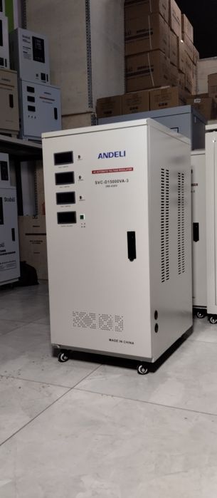 ANDELI 15kva 380V Andeli Stabilizator Стабилизатор Optom narxda