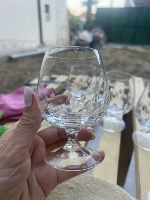 Set 4 pahare din cristal coniac Spiegelau