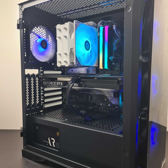Геймърски Компютър! Ново! RTX 4070, Intel i5-13400F, 32GB RAM