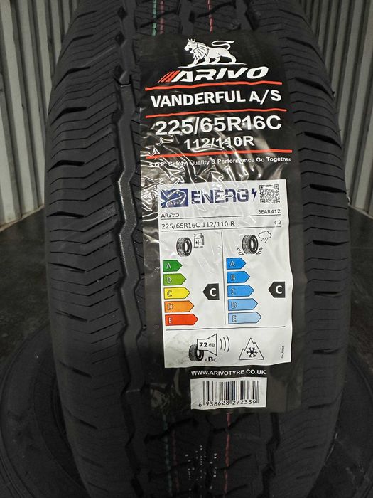 Нови Всесезонни Бусови Гуми Arivo Vanderful A/S 225/65R16C Нов Dot