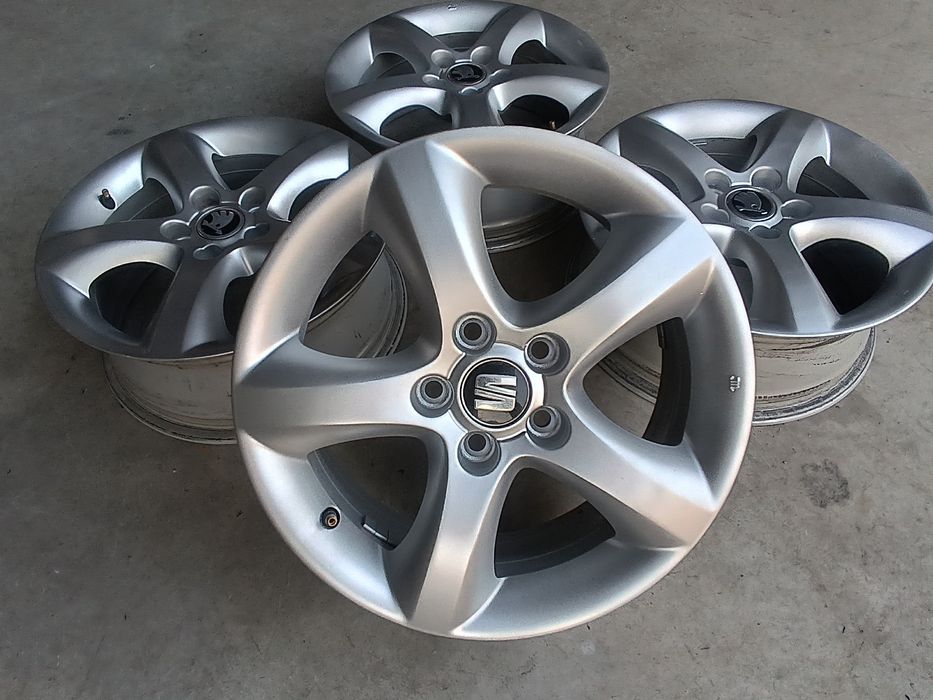 Jante aliaj 5x100 r15 Vw Polo, Skoda Fabia, Rapid, Scala