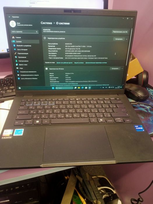 Ноутбук Асус в отличном состоянии