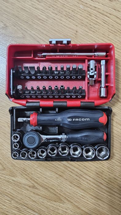 Facom Nano Trusa 1/4 - 38 piese - trusa de buzunar