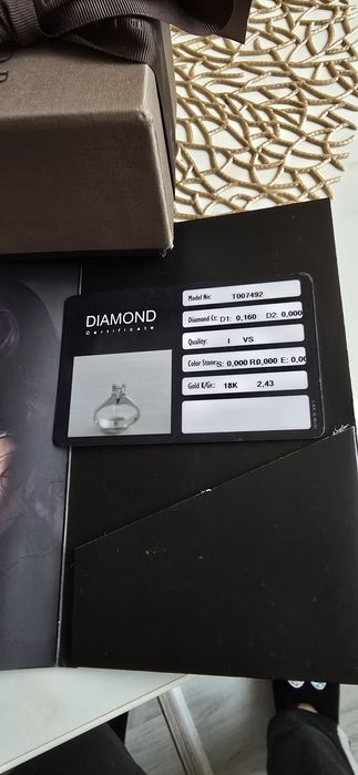 Inel de aur cu diamant