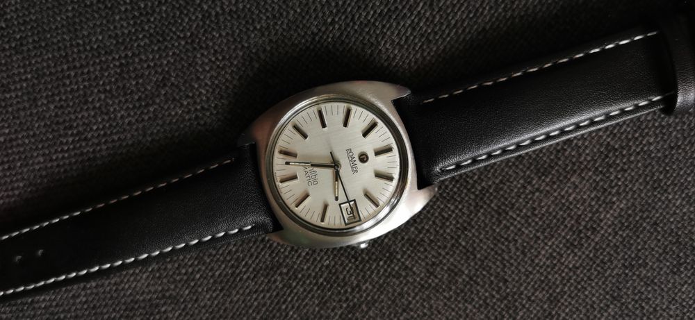 Roamer anfibio matic ceas barbatesc 34mm automat anii 70