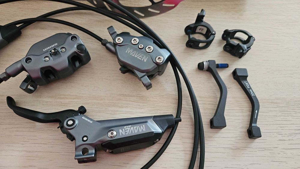 Hope e4, Sram, Maven, спиарчки и педали