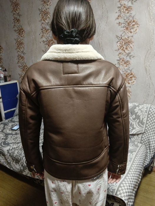 Продам дублёнку подростковую