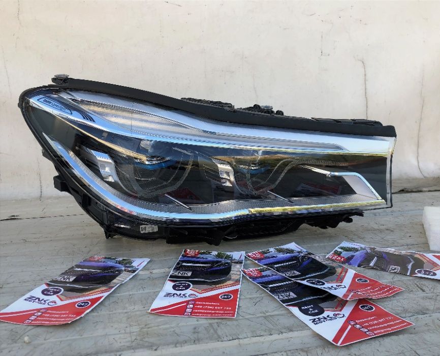 BMW seria 7 G11 G12 far stanga dreapta LASER LIGHT set faruri capota