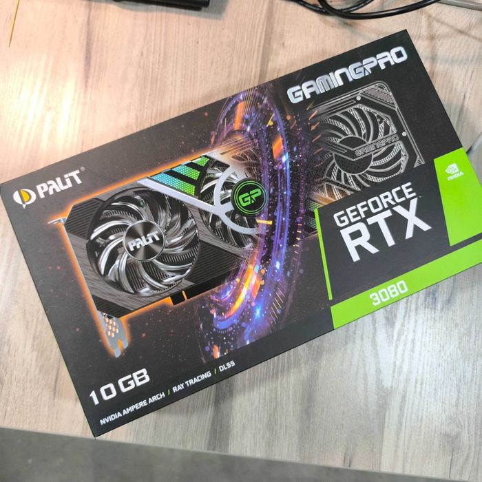 Видеокарта Palit RTX3080 GamingPro 10Gb