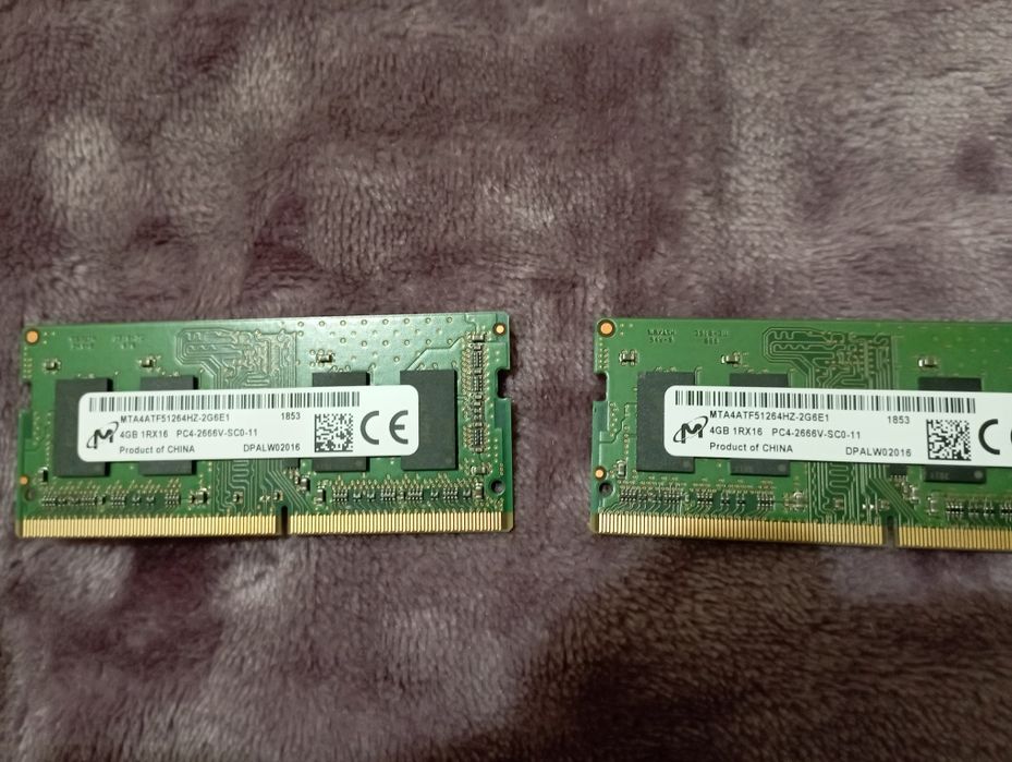 ОЗУ ddr 4 2666 на ноутбук