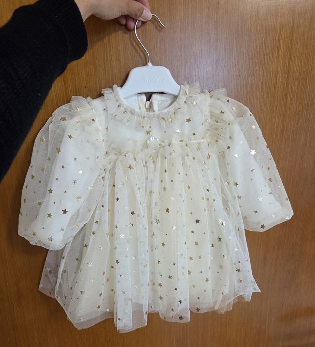 Детска рокля размер 3-6 месеца