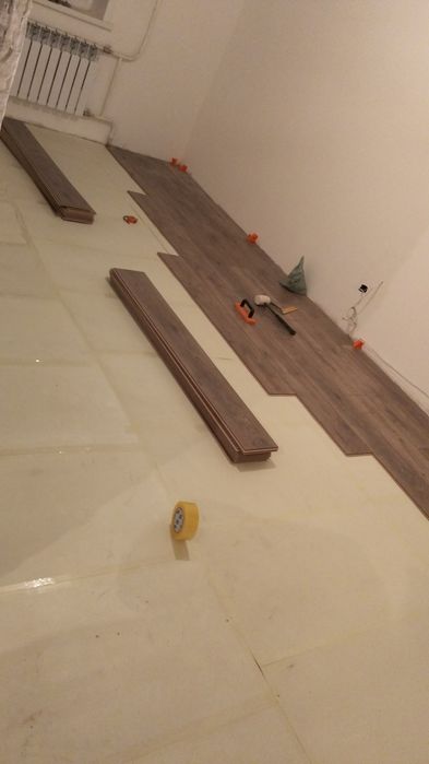 Плитка, ламинат, гипсокартон, внутренней отделки