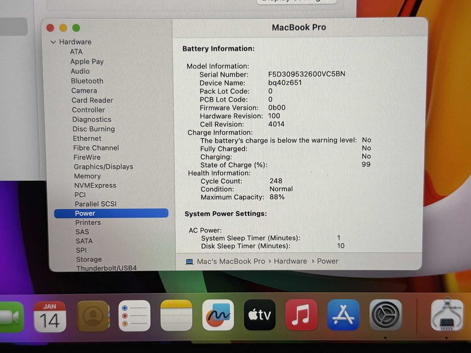 MacBook Pro 16 M2 Pro`12 CPU/19 GPU/16GB RAM/512GB SSD/Бат 18ч
