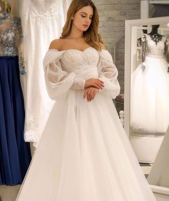 Rochie mireasa corset 36-42 stare excelenta