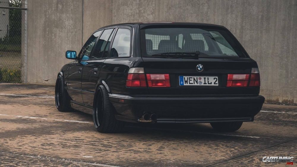 Бампер передний БМВ е34 тюнинг bmw e34
