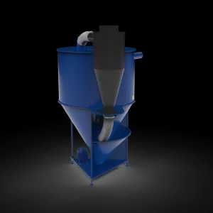 Amestecator furaje KS-1000 cu ciclon, 1000 kg, volum 2550 L, Ucraina NOU Garantie 24 luni Livrare rapida