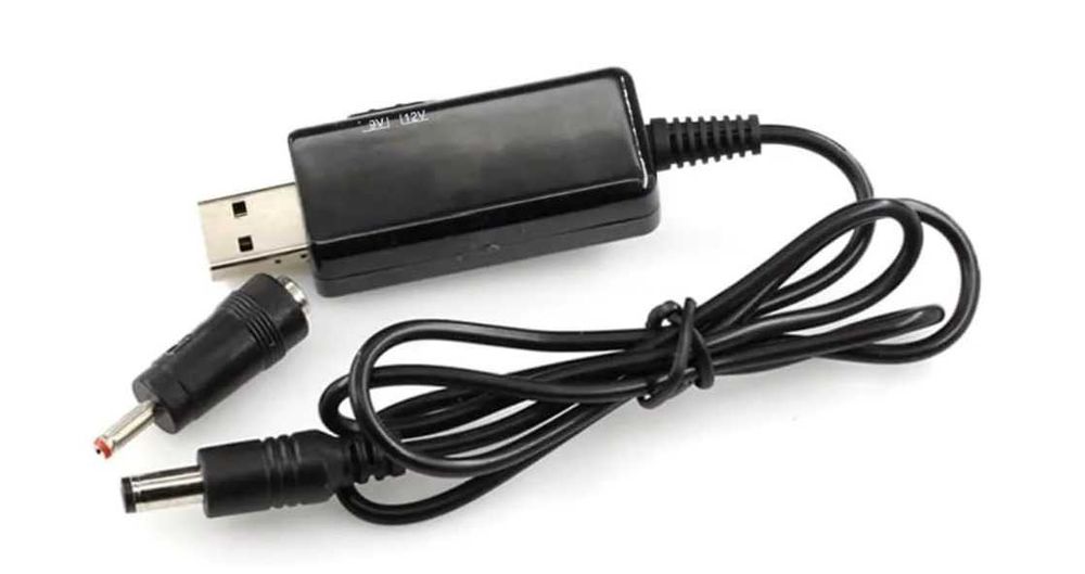 Convertor 5v la 9v sau 12v + conector 3.5x1.35mm