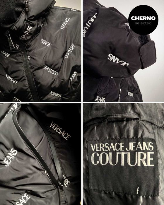 Пухено яке VERSACE JEANS COUTURE Logo-Print Puffer – Резервирано