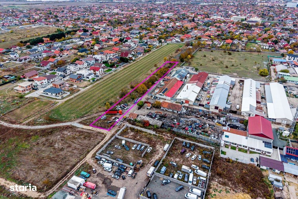 Teren de 2500 mp cu posibilitate de parcelare în Bujac Arad