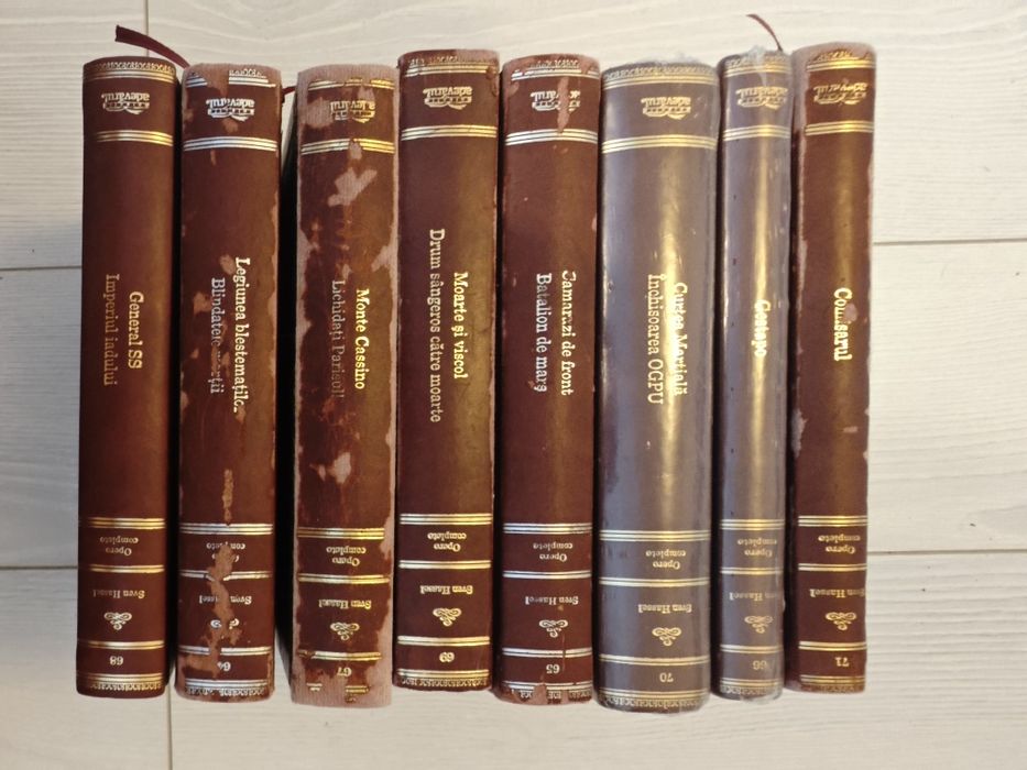 Colecția Sven Hassel, Adevărul de lux, Completa, 8 volume, Stare buna