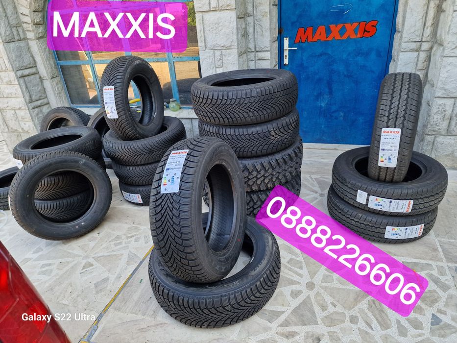 195 60 16С MAXXIS 4бр зимни нови гуми Замъка Ямбол
