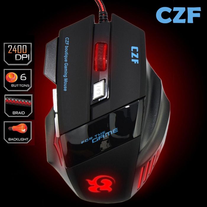 Новая с подсветкой мышка