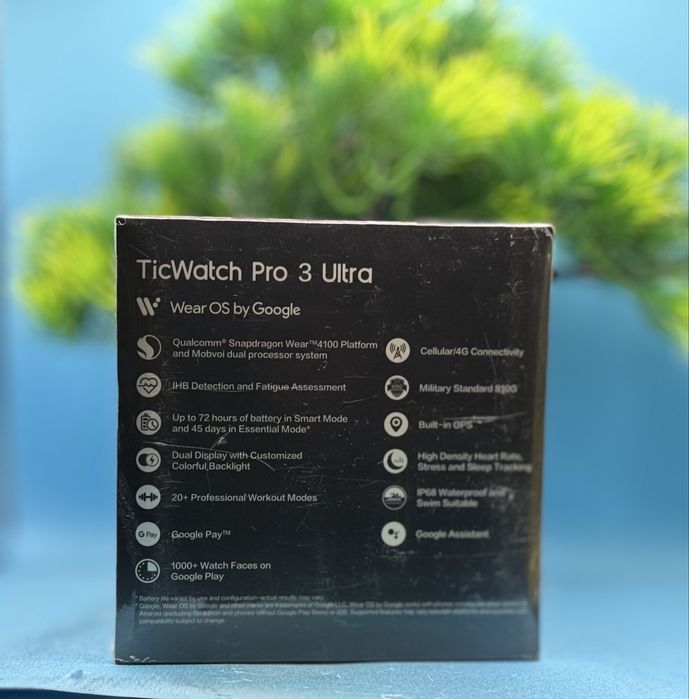 НОВ!!! Смарт часовник Mobvoi TicWatch Pro 3 Ultra