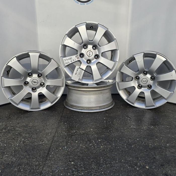 Jante roti aliaj aluminiu 5x110 R15 6.2J ET35 Opel Zafira B