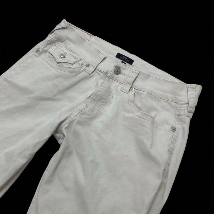 True Religion Ricky Relaxed Straight White