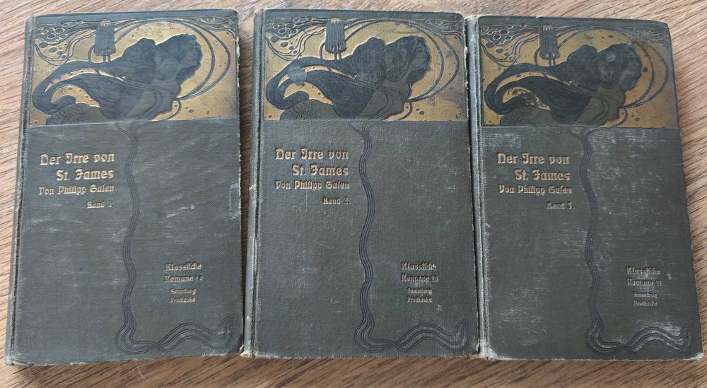 Vând cărți vechi in limba germană din anii 1900