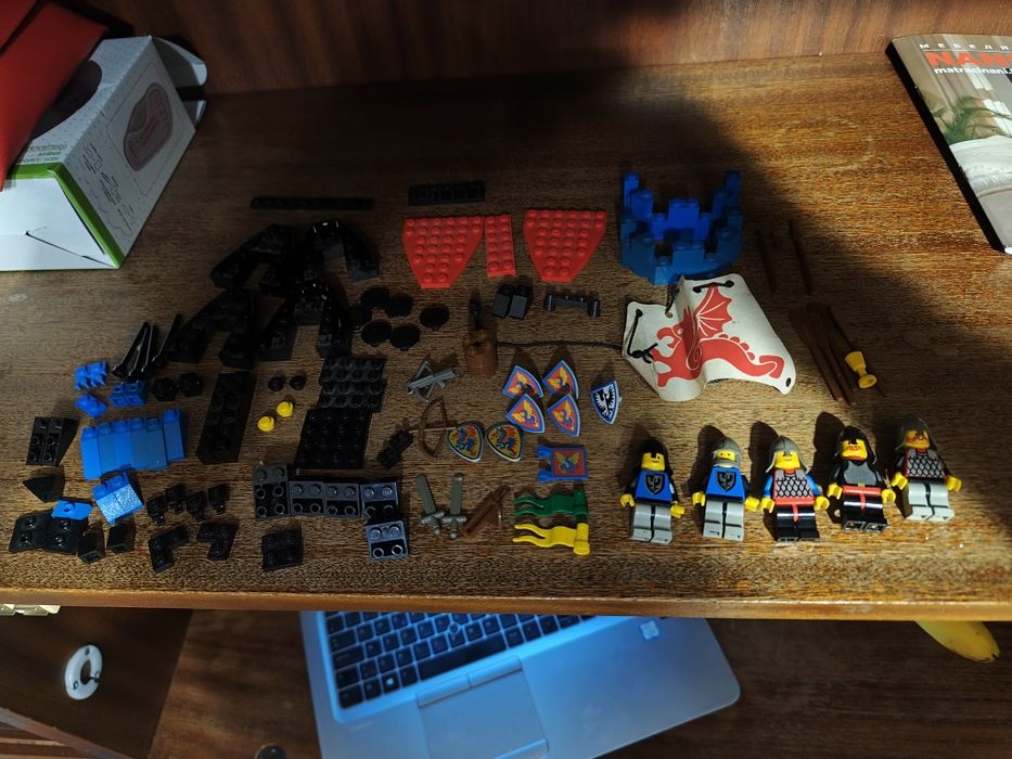 Лего 6057 lego Sea Serpent 1992 Black knights