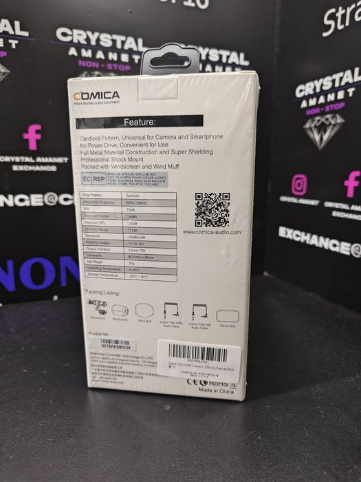 Microfon directional Comica CVM-VM10II