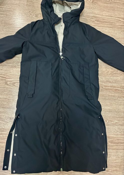 Зимний пуховик двухсторонний