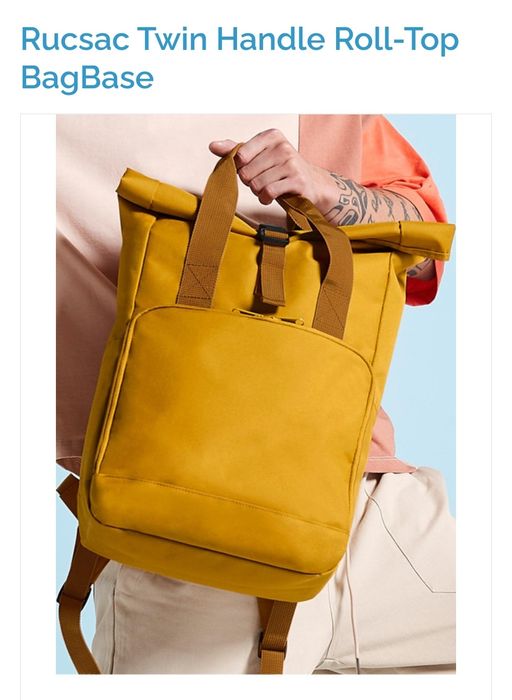 Rucsac Bagbase inscriptionat Leerdamer