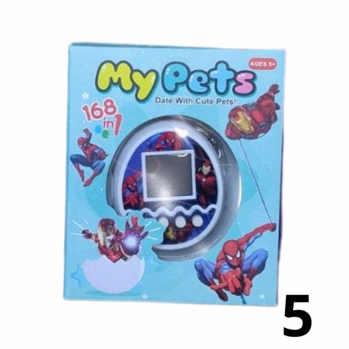 Тамагочи Пикачу, Лило и Стич, Спайдърмен, Готик Куроми