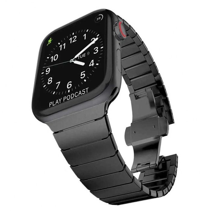 Curea metalica ceas Apple Watch seria 11/10/ 9/87/6/5 42 44 45mm