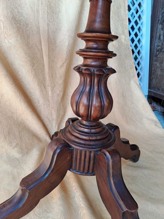 masa rabatabila lemn nuc Franta anii 1800