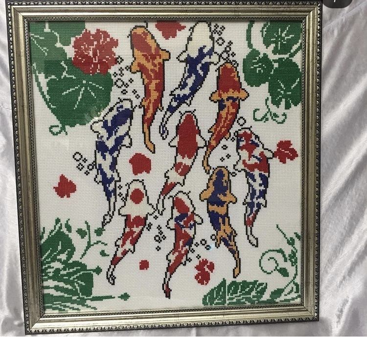 Картины вышивки