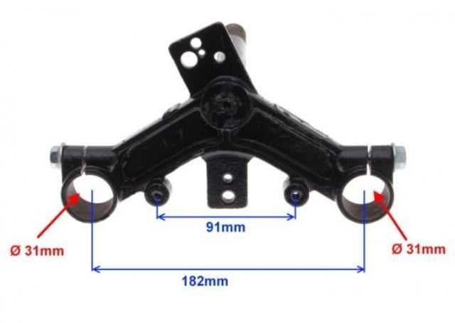 Furca Scuter Kinroad XT50Q