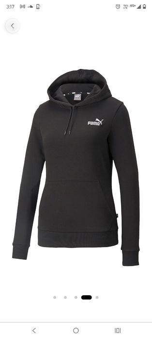Черно горнище на Puma