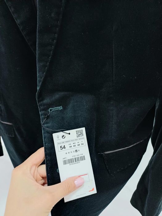 Sacou elegant catifea Zara Man